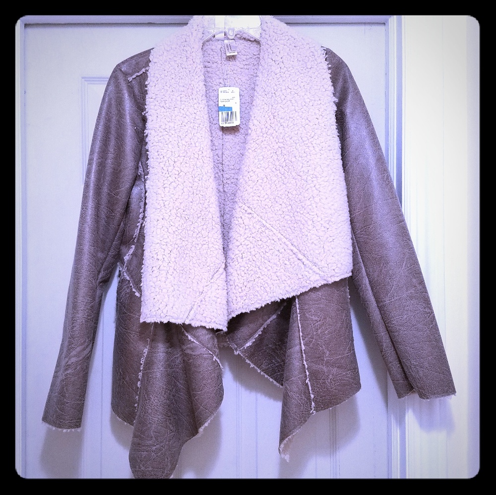 NWT F21 Fleece Lined Jacket